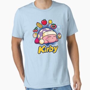 Kirby Sleeping Dreaming About Many Tasty Little Trinkets