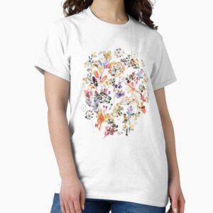 Wild Flowers and Plants Watercolor - Wild Nature Botanical Print