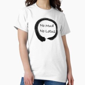 No Mud No Lotus Enso Calligraphy