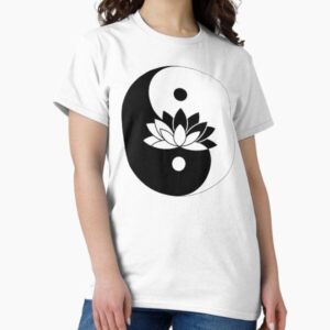 Yin Yang with Lotus Flowers
